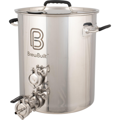BrewBuilt® Brewing Kettle | T.C. x T.C. Ball Valve