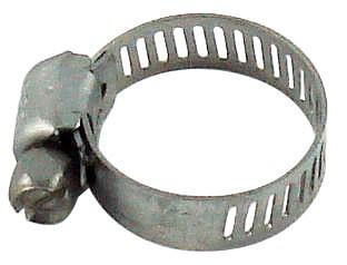 Hose Gear Clamp - Fits 5/16'' to 7/8'' OD Tubing
