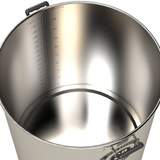 50 Gallon Spike Brewing Kettle - V4, Vertical Couplers