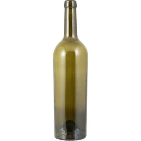 750ml Antique Green Claret/Bordeaux Wine Bottle