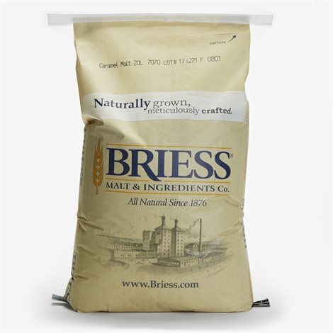 Briess Caramel 20 Malt - 50 pound bag