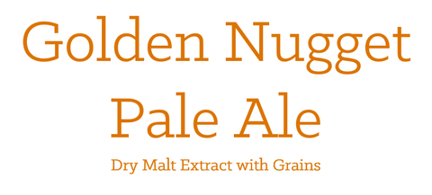 Golden Nugget Pale Ale - Extract with Grains Kit