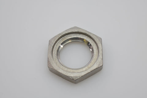 Lock Nut with Groove - Stainless Steel