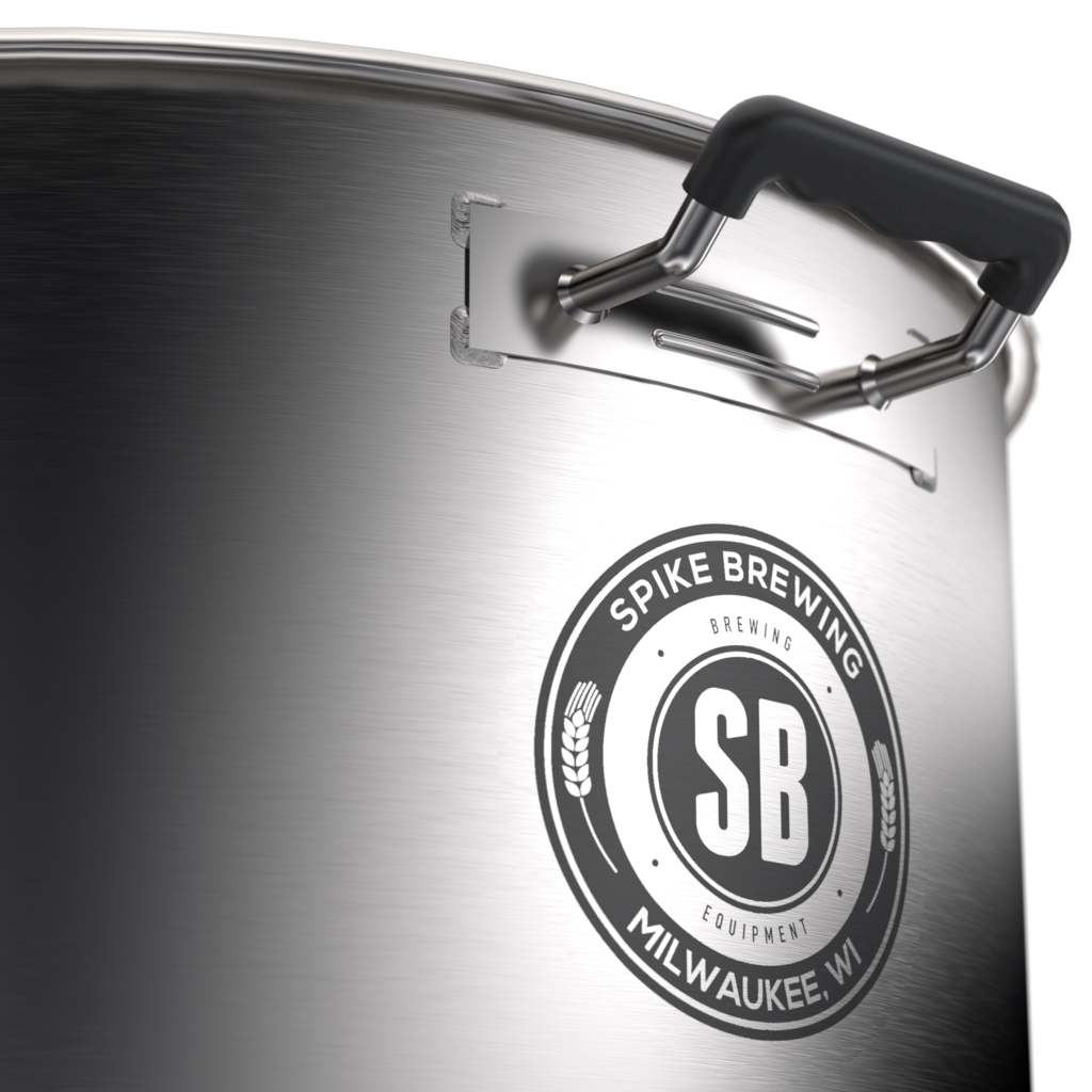 50 Gallon Spike Brewing Kettle - V4, Vertical Couplers – Home Fermenter®