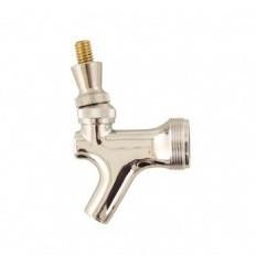 Standard Beer Faucet - Chrome With Brass Lever