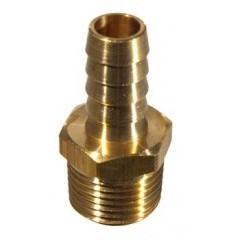 Brass - 1/2 in. mpt x 1/2 in. Barb
