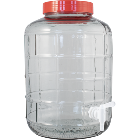 Wide Mouth Glass Carboy with Spigot – Home Fermenter®