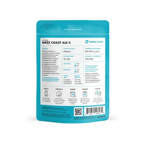 OYL-009 West Coast II - Omega Yeast