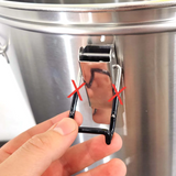 BrewZilla | DigiBoil | Adjustable Lid Clamps | Stainless Steel | Set of 4