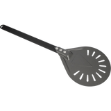 Perforated Pizza Peel | Round Pizza Spinner | 8"