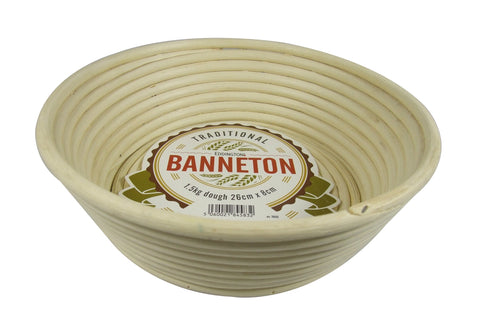 Banneton Eddingtons Round Angled Basket Ø10x3"