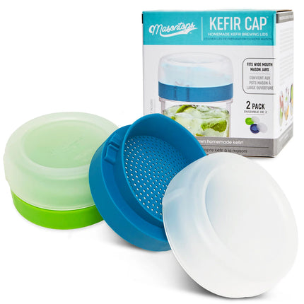 Kefir Caps - Grain Activation and Kefir Brewing Lid