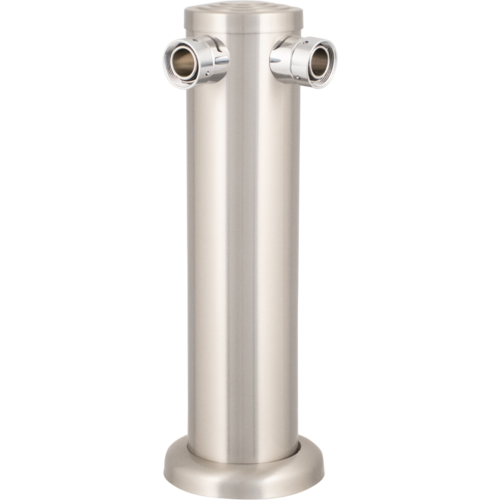 KOMOS® Brushed Stainless Draft Tower Kit