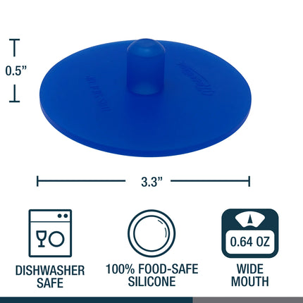 Pickle Pipes- Wide Mouth - Waterless Fermentation Airlock
