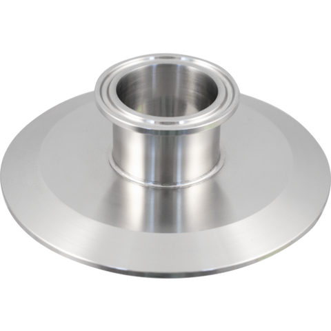ForgeFit® Stainless Tri-Clamp End Cap Reducer - 4 in. x 1.5 in.