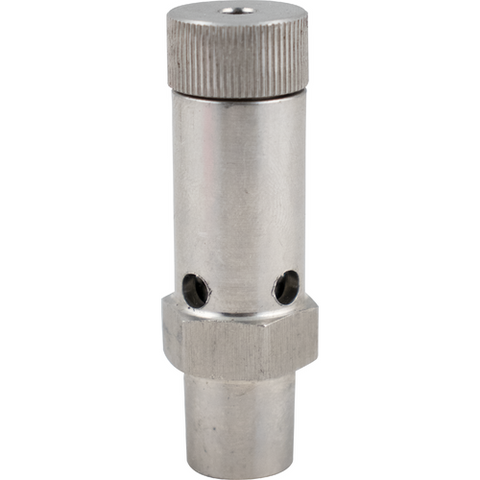 Adjustable Stainless Gas Pressure Relief - Non-threaded