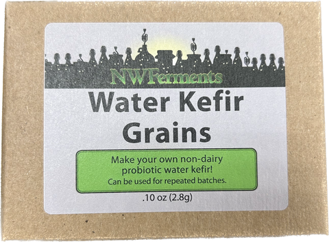 Dehydrated Water Kefir Grains