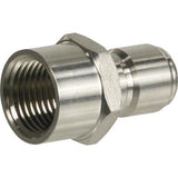 Male Stainless Steel Disconnect w/ 1/2'' FPT