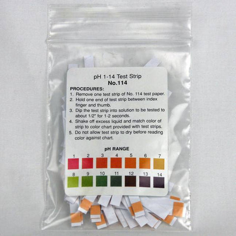 Ph Papers, 1-14 Range - Package Of 50