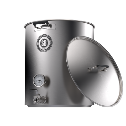 10 Gallon Spike Brewing Kettle - V4, Vertical Couplers