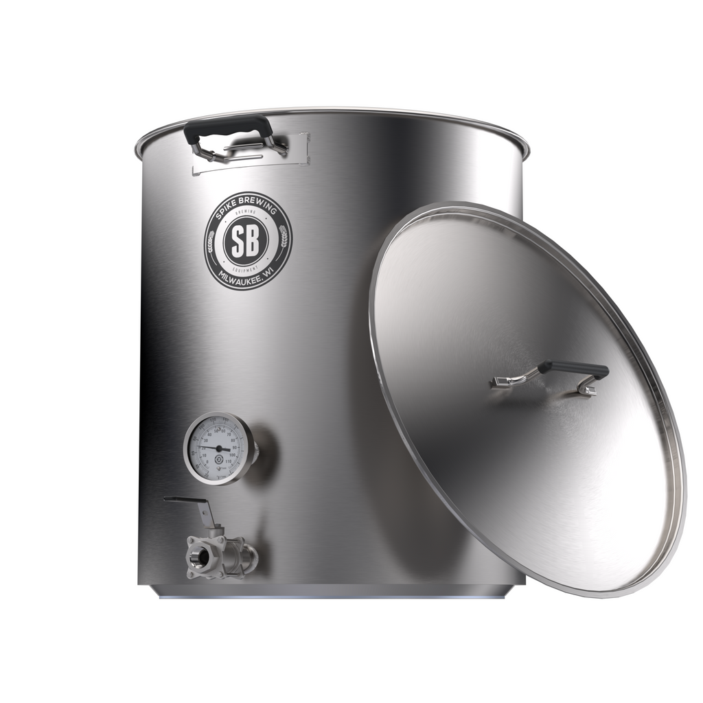 20 Gallon Spike Brewing Kettle - V4, Vertical Couplers – Home