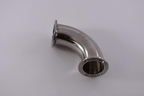 1.5'' Tri-Clamp 90 Elbow, Stainless Steel