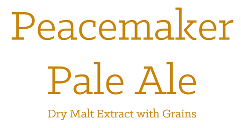 Peacemaker Pale Ale - Extract with Grains Kit