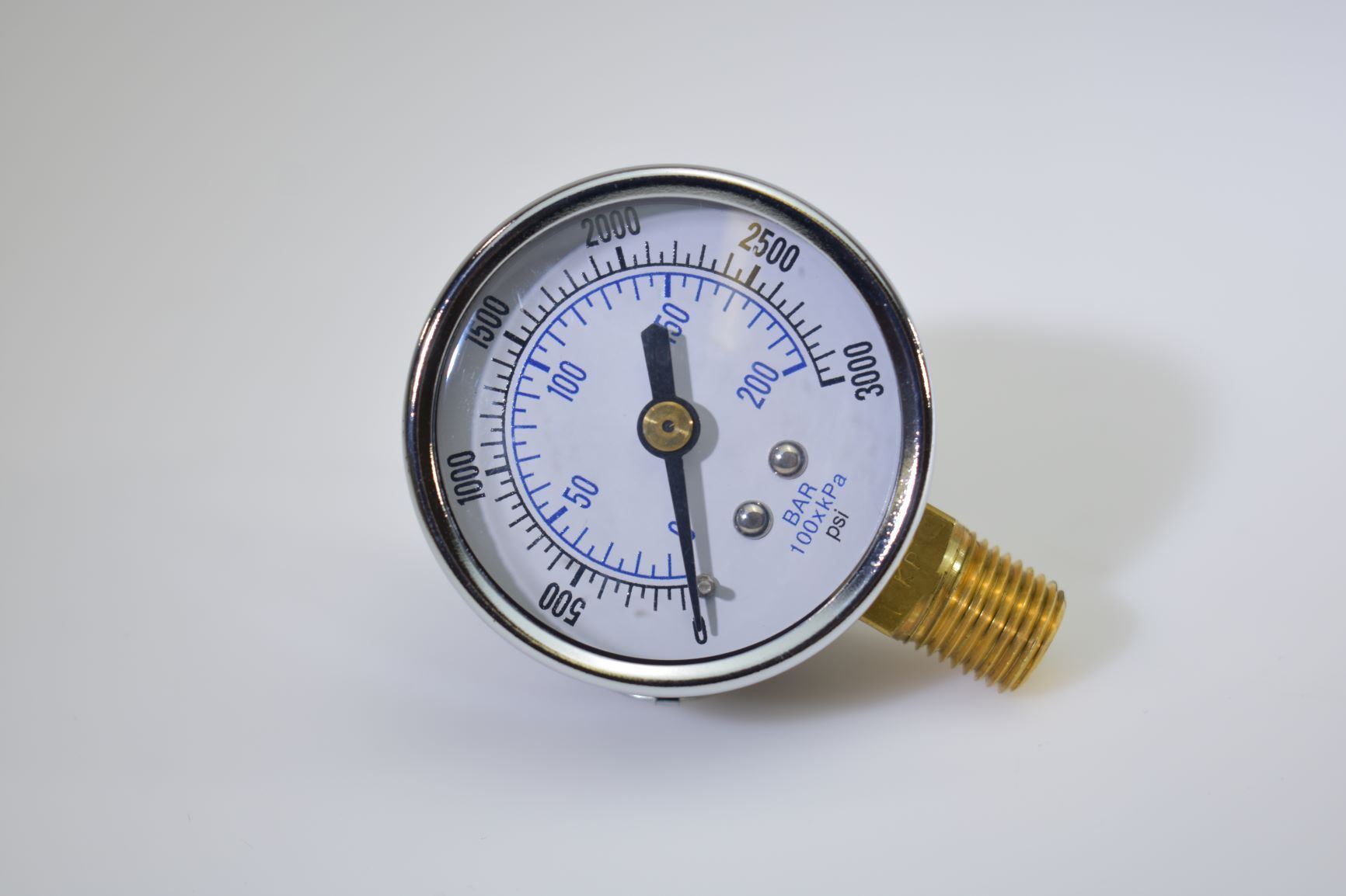 RHT Pressure Gauge, 0-3000 PSI – Home Fermenter®