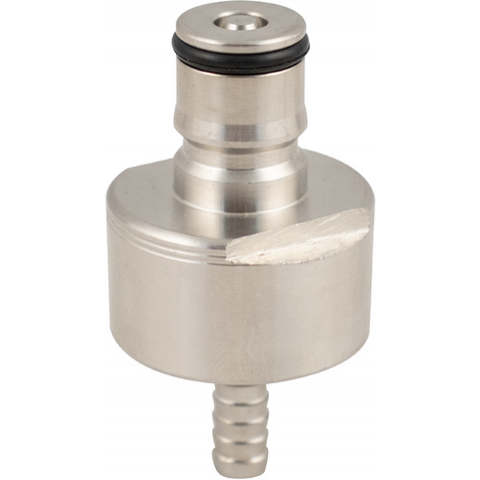 Stainless Carbonation and Line Cleaning Cap