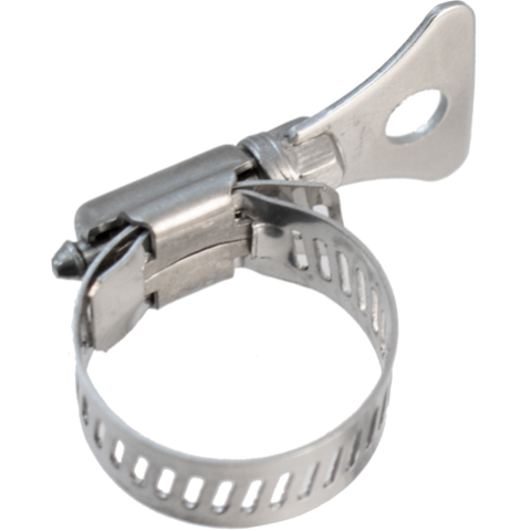Stainless Butterfly Hose Clamps | 10 Pack | 1/2 in. to 1 in.