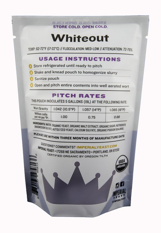 B44 Whiteout - Imperial Yeast