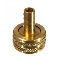 Female Brass Hose Fitting with 3/8" Barb