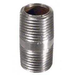 Nipple - 1/2 in x 1.5 in Threaded- Stainless