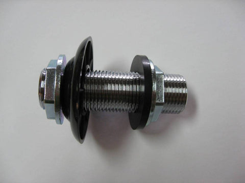 3'' x 5/16'' Bore Cooler Wall Coupling Assembly, Chrome Plated