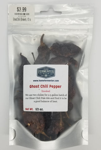 Dried Ghost Pepper Pods