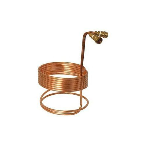 3/8'' x 25' Copper Wort Chiller w/ Fittings